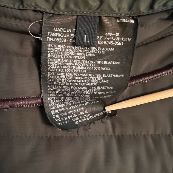 πHPπ PRADA Olive Green Quilted Double Zip Nylon Jacket - Picture 10 of 13